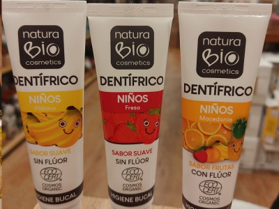 Dentífricos para niños